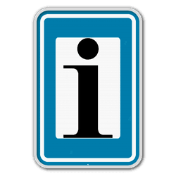 Panneau de signalisation F77
