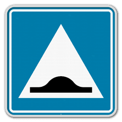 Panneau de signalisation F87