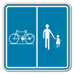 Panneau de signalisation F99b