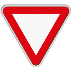 Panneau de signalisation B1