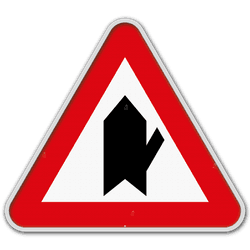 Panneau de signalisation B15e