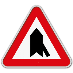 Panneau de signalisation B15g