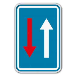Panneau de signalisation B21