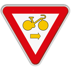 Panneau de signalisation B22