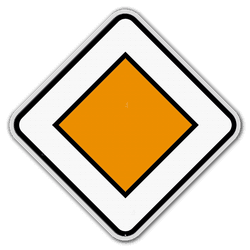 Panneau de signalisation B9