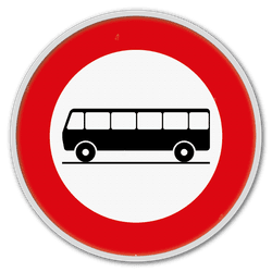 Panneau de signalisation C22