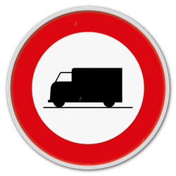 Panneau de signalisation C23