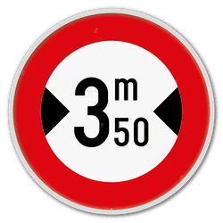 Panneau de signalisation C27