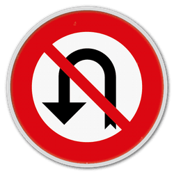 Panneau de signalisation C33