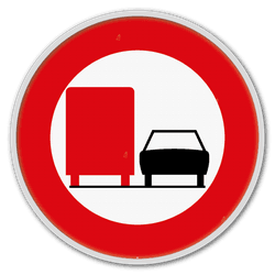 Panneau de signalisation C39