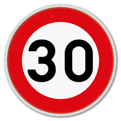 Panneau de signalisation C43