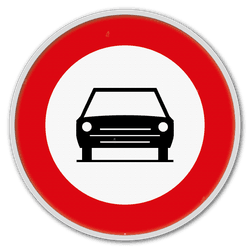 Panneau de signalisation C5