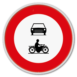 Panneau de signalisation C5-C7