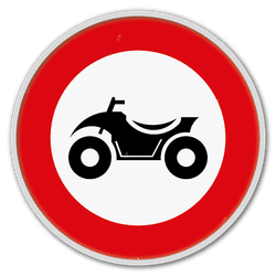 Panneau de signalisation C6
