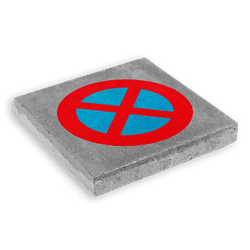 Parkeertegel 300x300mm - Parkeren verboden E3
