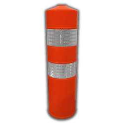 Poteau flexible Rouge Ø200