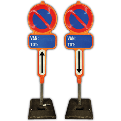 Parkeerverbod-Set E1 - PEHD - All inclusive
