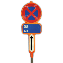 Panneaux d'interdiction de stationnement en PEHD - E3