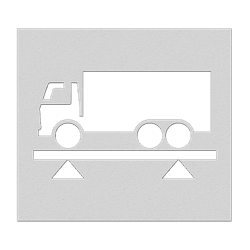 Pochoirs de Marquage au Sol – Balance Camion