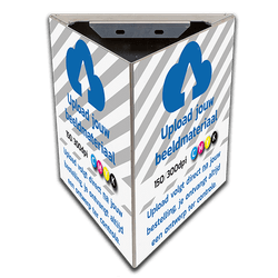 3D - Driehoekig informatiebord