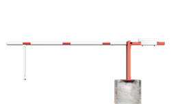 Barrière levante (SH1) - RAL3020 - Verrouillable - Avec contrepoids