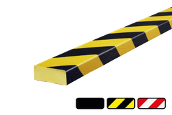 Fl&auml;chenschutzprofil Typ D aus PU-Schaum, 50 &times; 20 mm