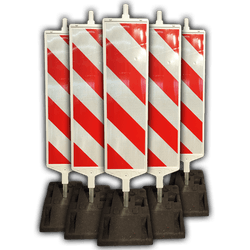 SETPRIJS (10 stuks) Geleidebakens Ia1+Ib1 met sokkel
