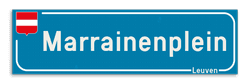 Personaliseerbaar Leuvens straatnaambord