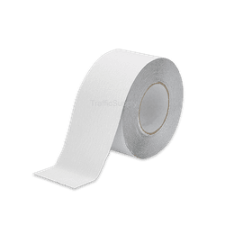 Ruban blanc antid&eacute;rapant de marquage au sol &ndash; Rouleau 18,3 m