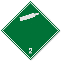 Veiligheidsbord ADR 2.2a