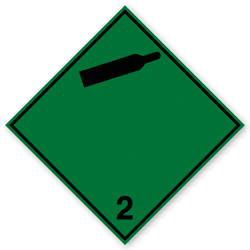 Veiligheidsbord ADR 2.2b