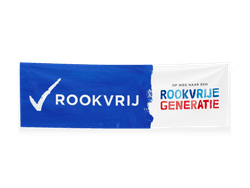Spandoek Rookvrije Generatie - 4000x800mm