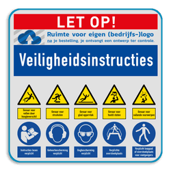 Veiligheidsborden Terrein