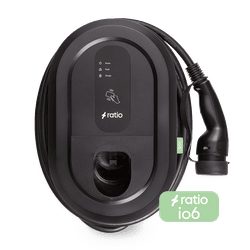 Ratio IO6 laadstation - met vaste kabel - 3,7 tot 22kW