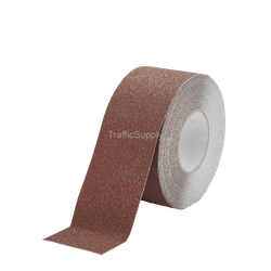 Vloertape bruin anti-slip - rol 18,3 meter