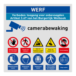 Werfbord | 10 pictogrammen + banners