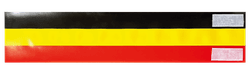 XL-Armband gemachtigd opzichter - Driekleurig