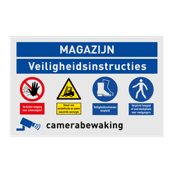 Veiligheidsborden Magazijn