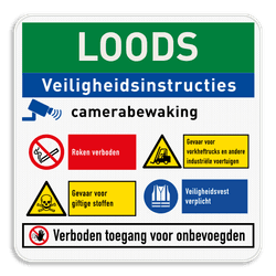 Veiligheidsborden Magazijn