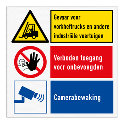 Veiligheidsborden Magazijn
