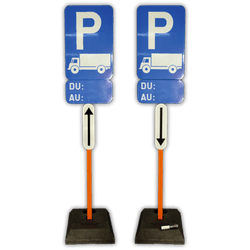 Kit de panneaux d'interdiction de stationnement
