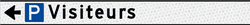Panneau directionnel d&rsquo;entreprise avec pictogramme &ndash; largeur 1000mm - 1 ligne 100mm de haut