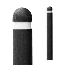 Poteau Borne de protection en plastique recyclé avec tête ronde - 1400mm