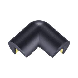 Protection de Coin Industriel en plastique 2 faces Ø40mm type A - autocollante