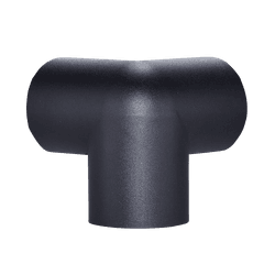 Hoekstuk kunststof 3-zijdig Ø40mm type A - zelfklevend