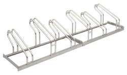 Fahrradst&auml;nder aus Stahl &ndash; 6 Fahrr&auml;der, einseitig