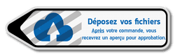 Panneau d'information en forme de flèche réfléchissante avec votre propre impression