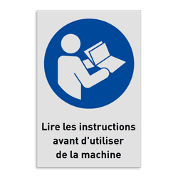 Panneau d'obligation - M002 - Consulter le manuel
