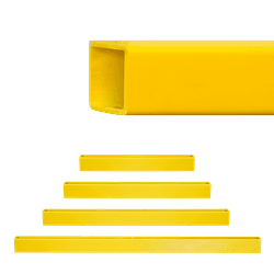 Traverse flexible TS-1 &ndash; Barri&egrave;re de s&eacute;curit&eacute; industrielle jaune
