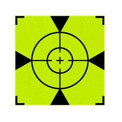 Meetsticker T2 klasse 3 T-7513 fluorescerend geel/groen